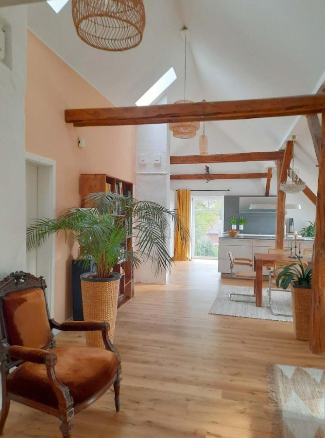 Luxurioeses Loft Mit Schoenem Blick Tremsbüttel Exterior foto